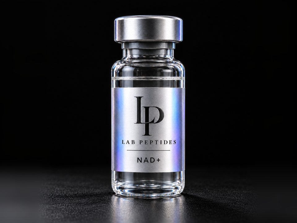 בקבוקון NAD+ של Lab Peptides